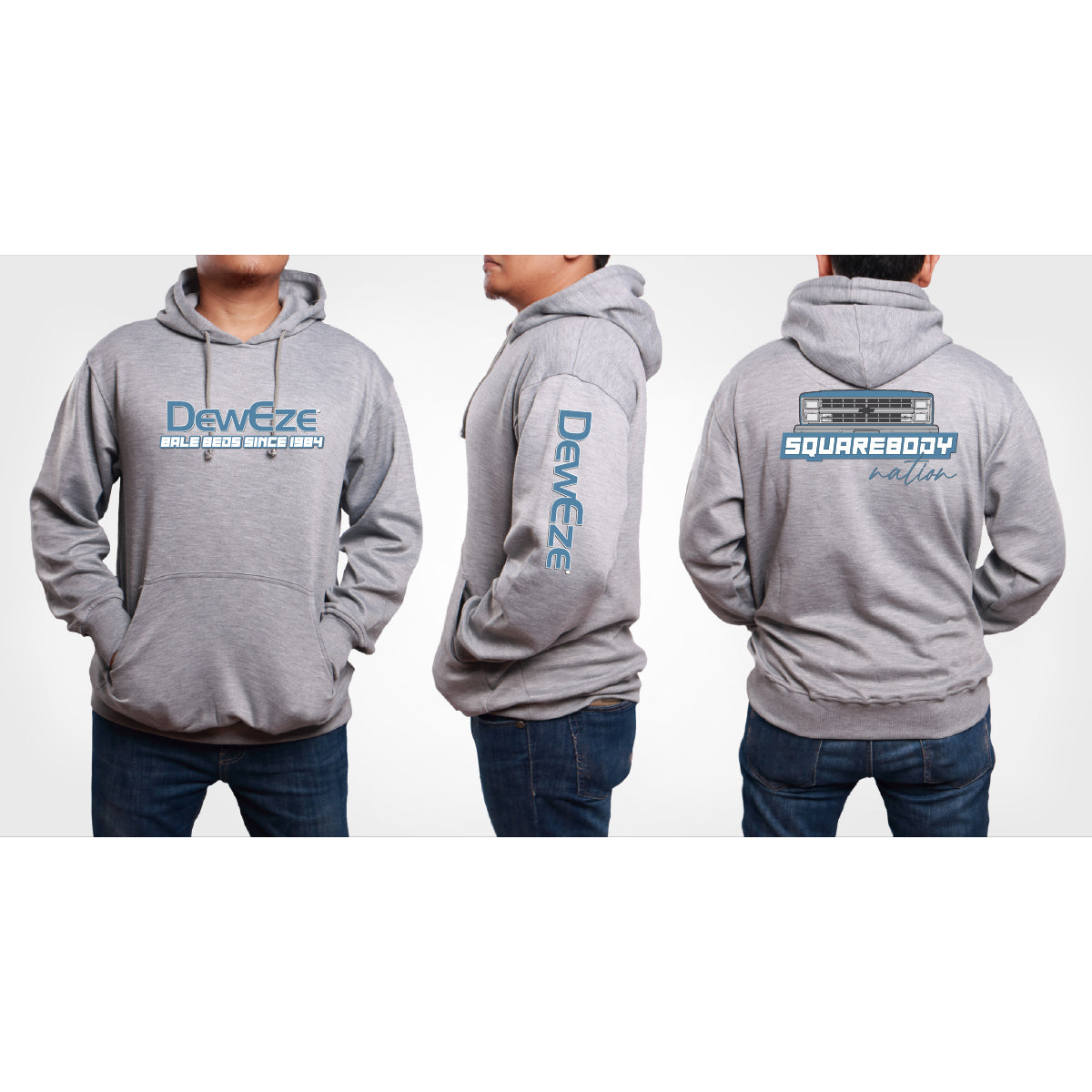 DewEze Squarebody Nation -Hoodie