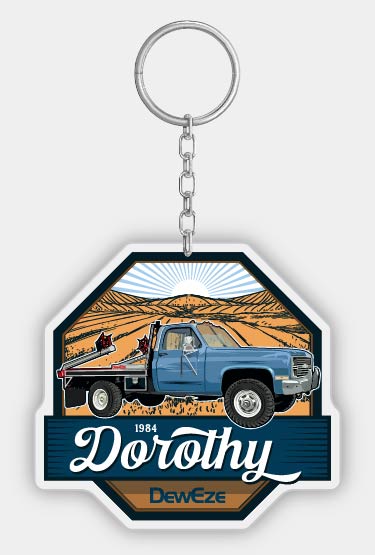 Dorothy Logo Keychain
