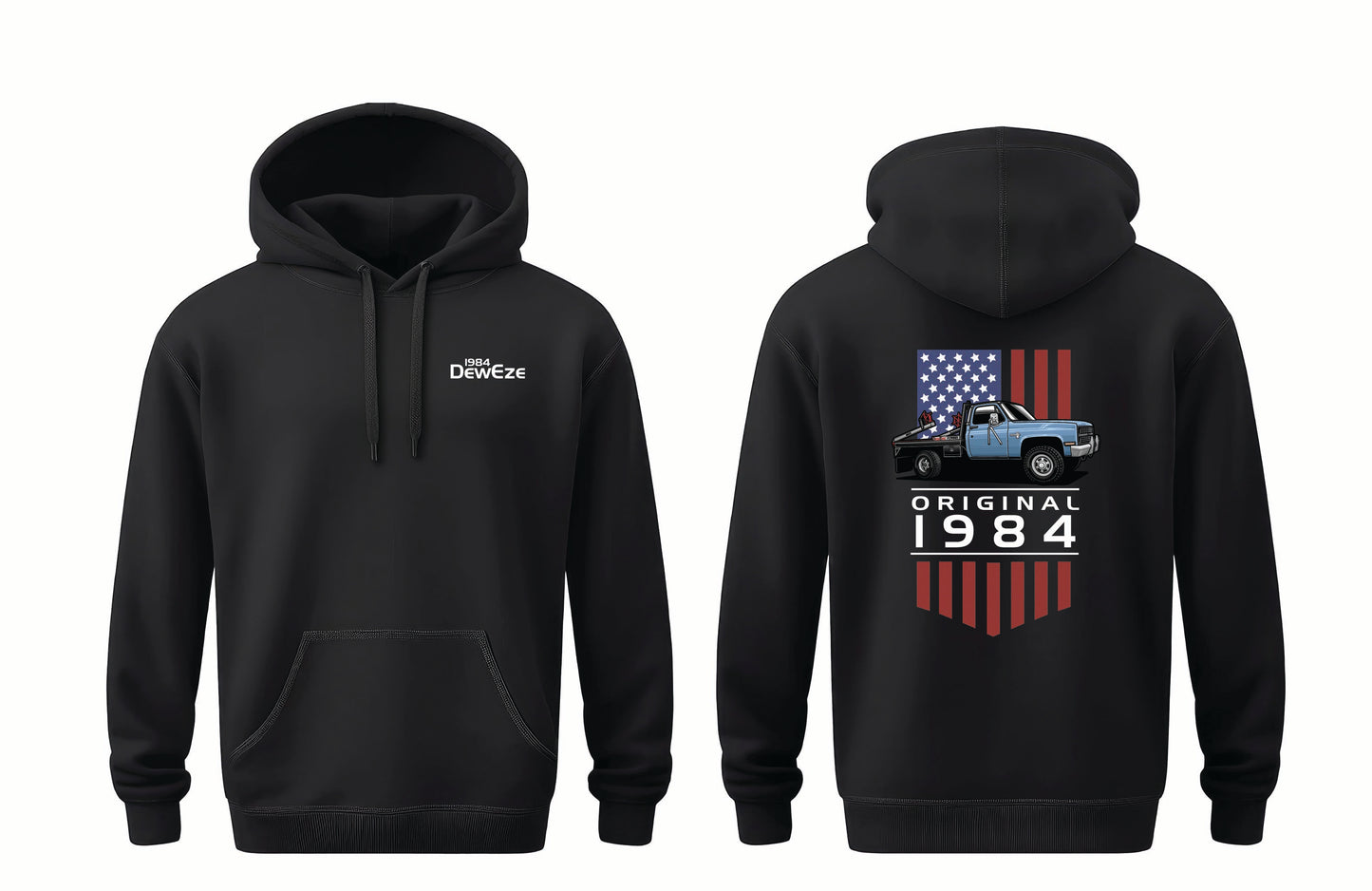 DewEze Flag Hoodie