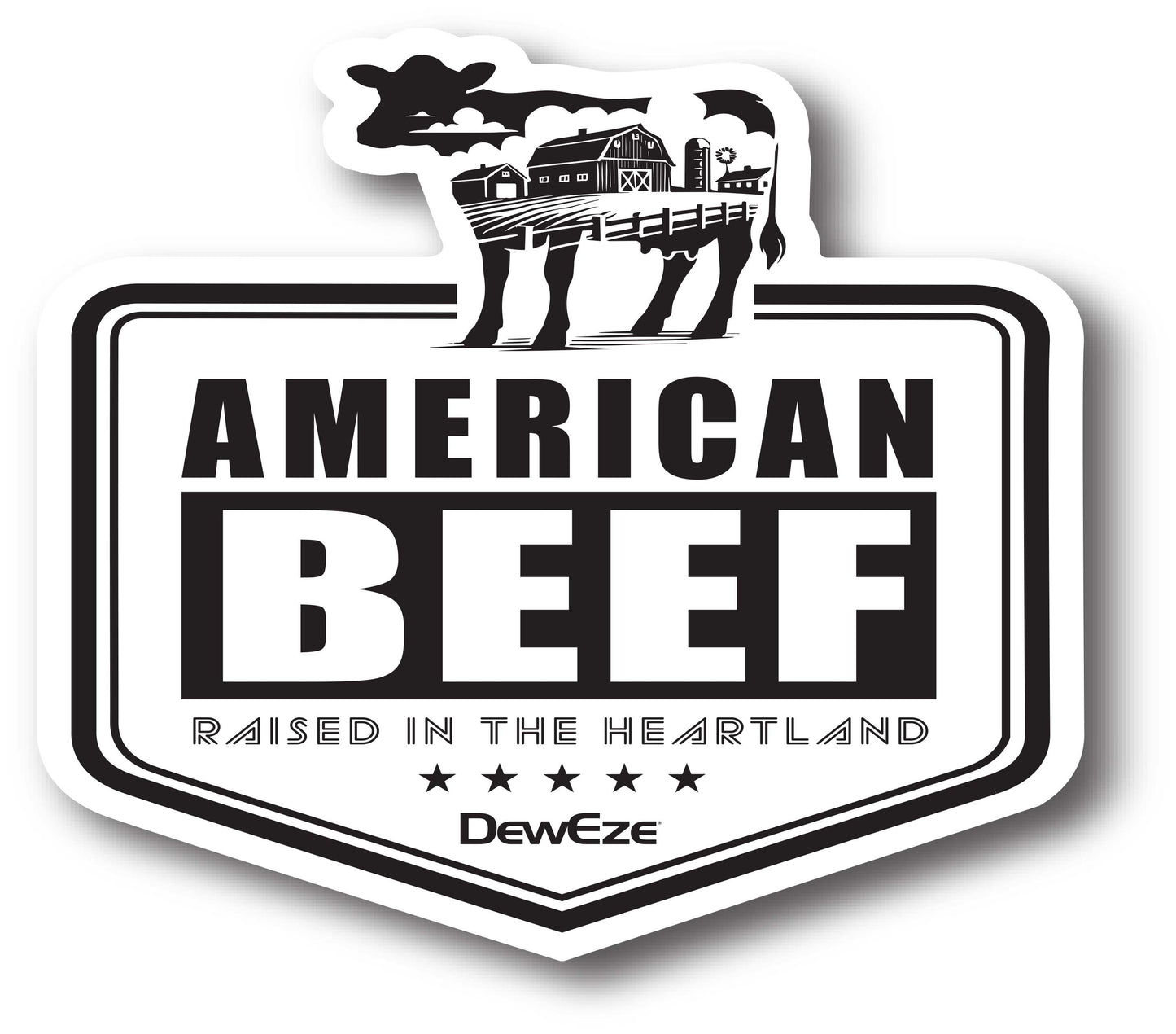 American Beef Sticker