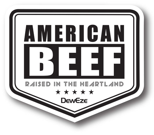 American Beef Sticker - No Cow