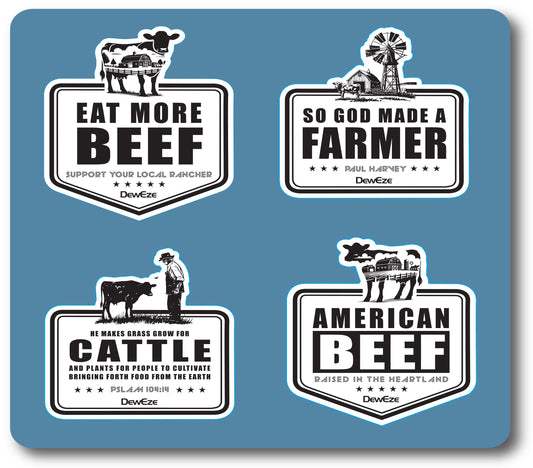 Sticker Sheet (4 stickers)