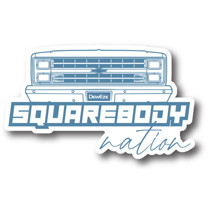 Squarebody Nation Sticker